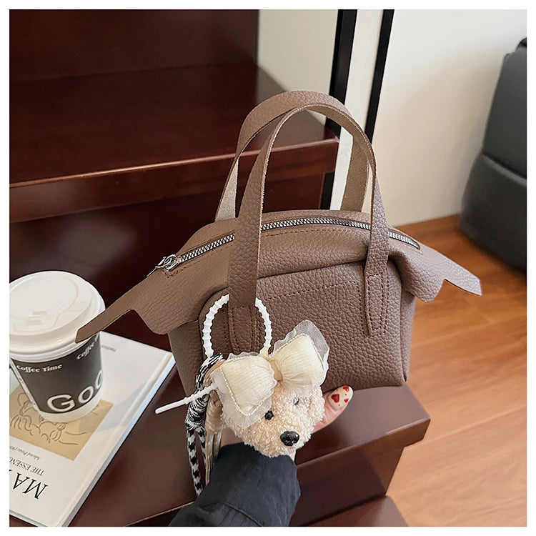 Purse With Puppy Charm