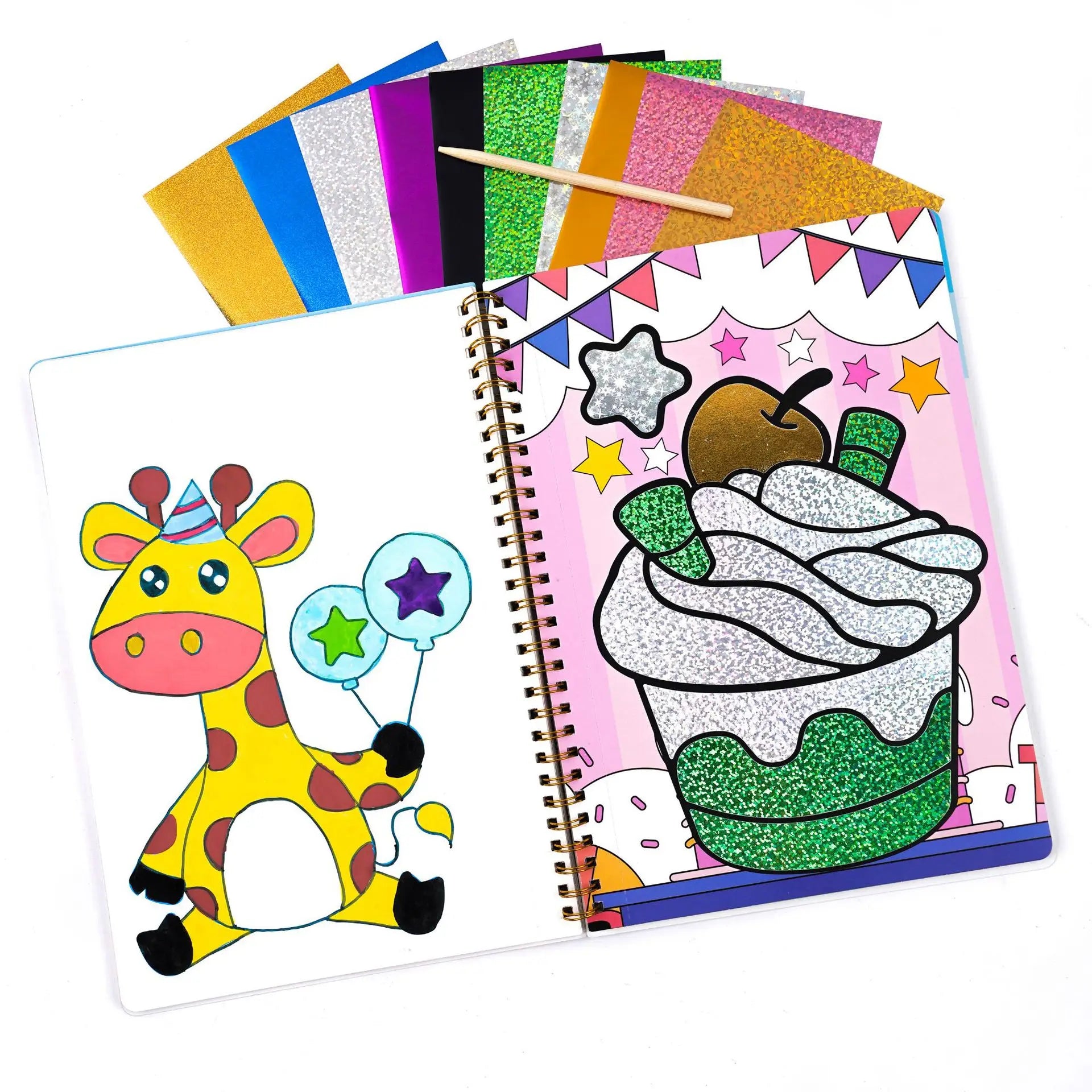 DIY Foil Coloring Book