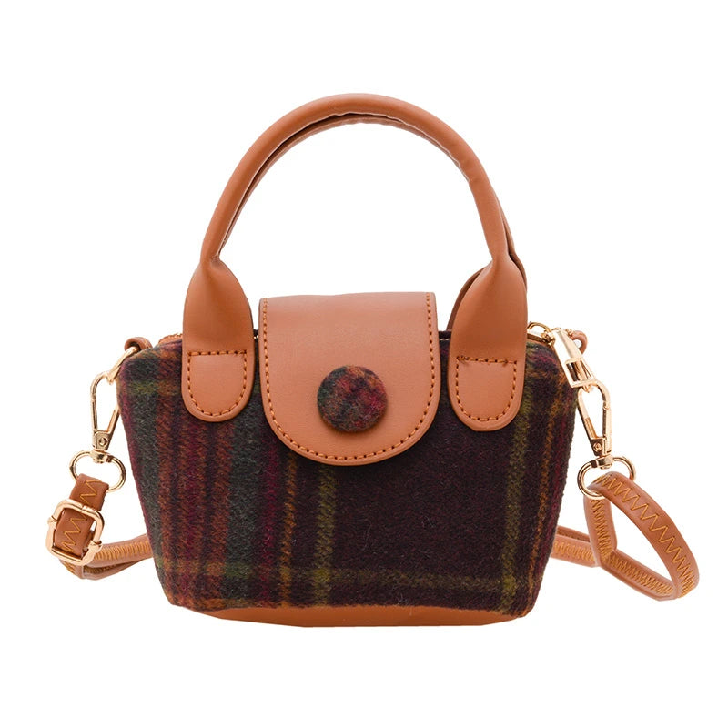 Toddler Plaid Purse