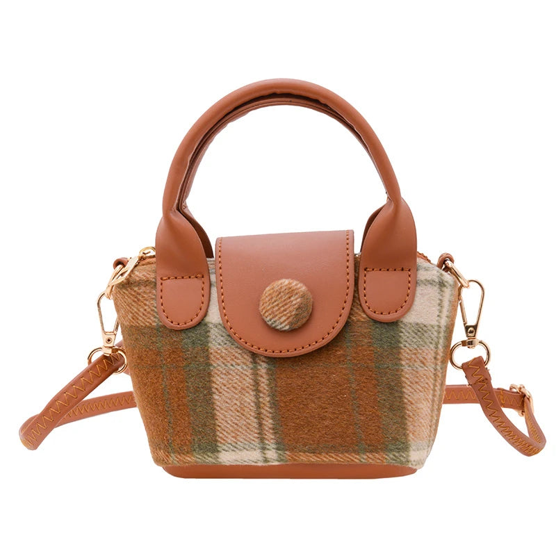 Toddler Plaid Purse