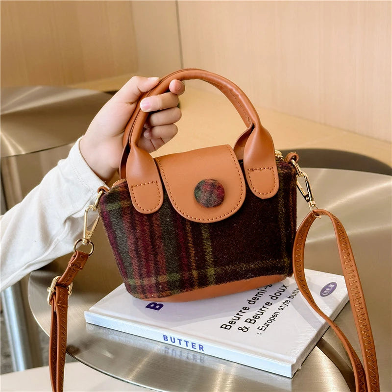 Toddler Plaid Purse