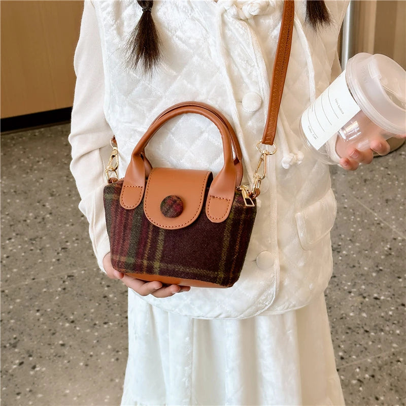 Toddler Plaid Purse