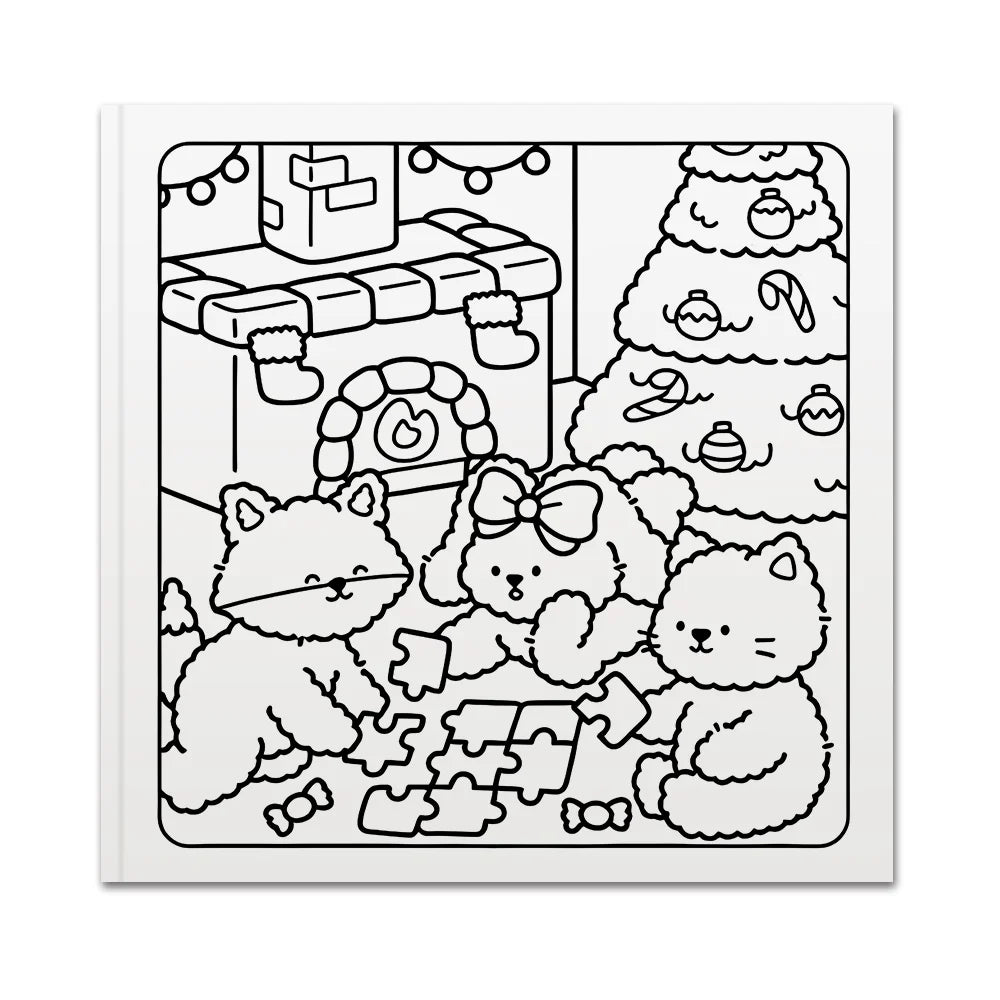 Sweet Friends Coloring Book