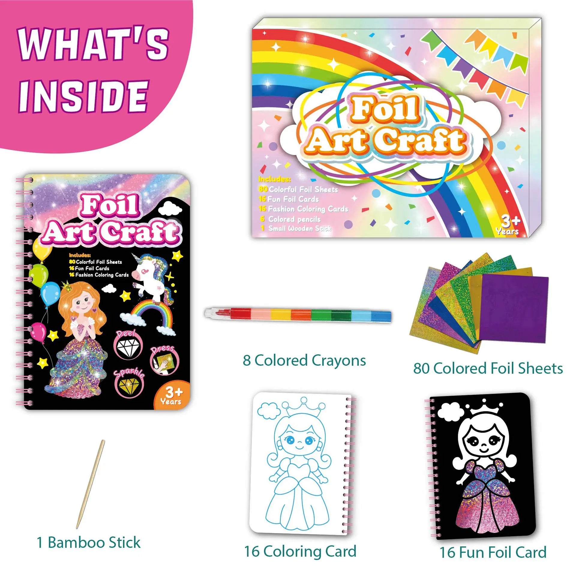 DIY Foil Coloring Book