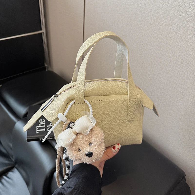 Purse With Puppy Charm