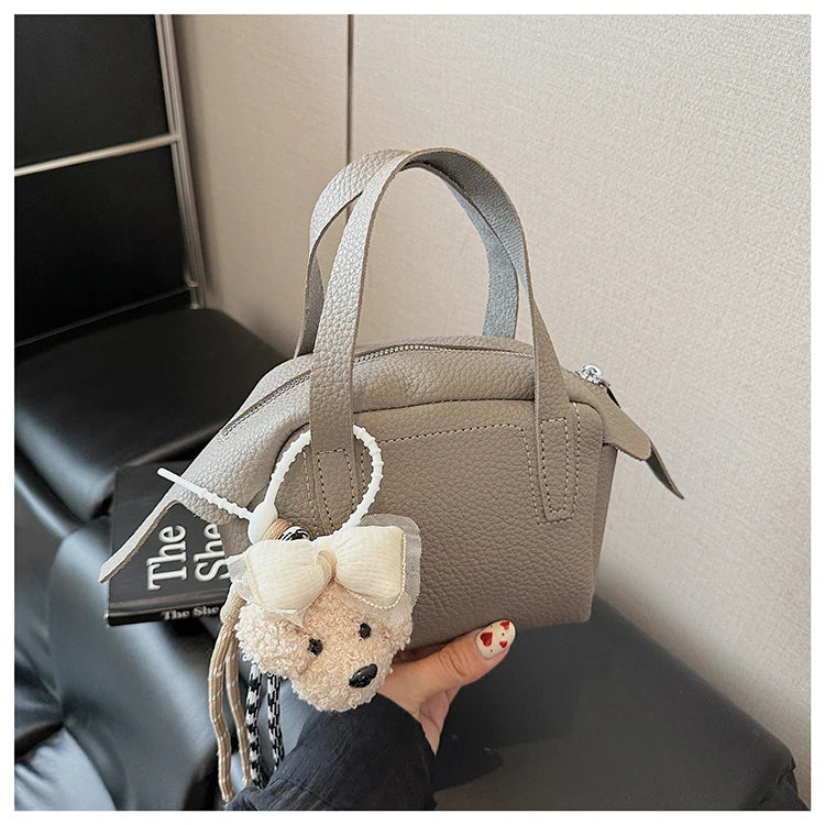 Purse With Puppy Charm