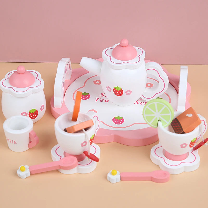 Strawberry Theme Tea Set