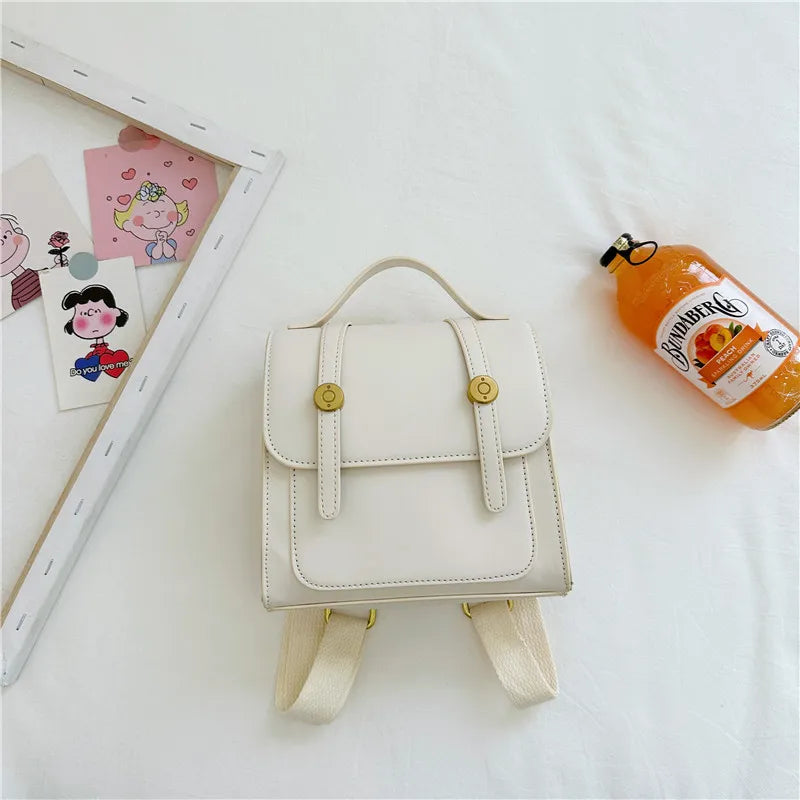 Mini Solid Color Backpack