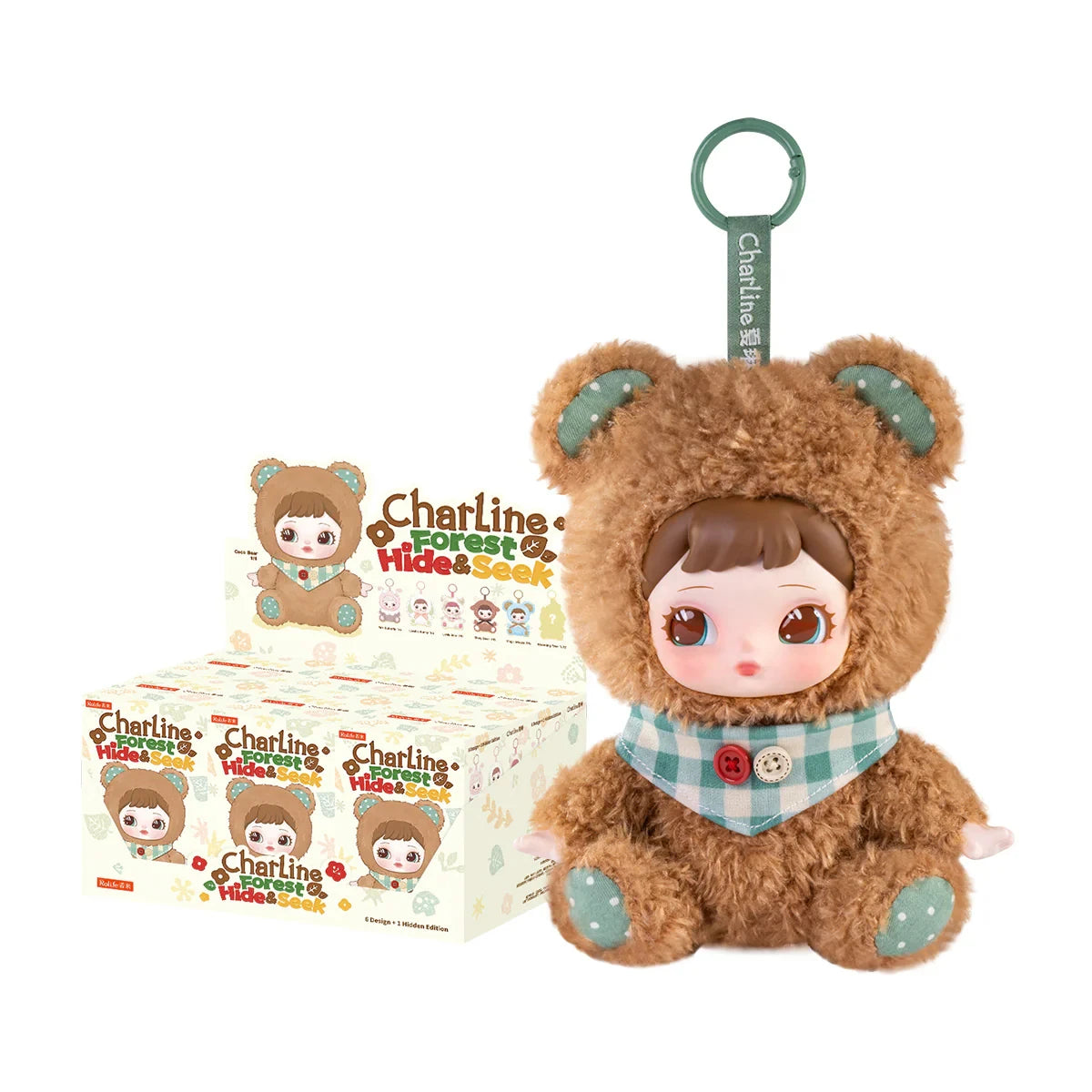 Robotime Charline's Forest Hide Seek Plush Pendant Blind Box