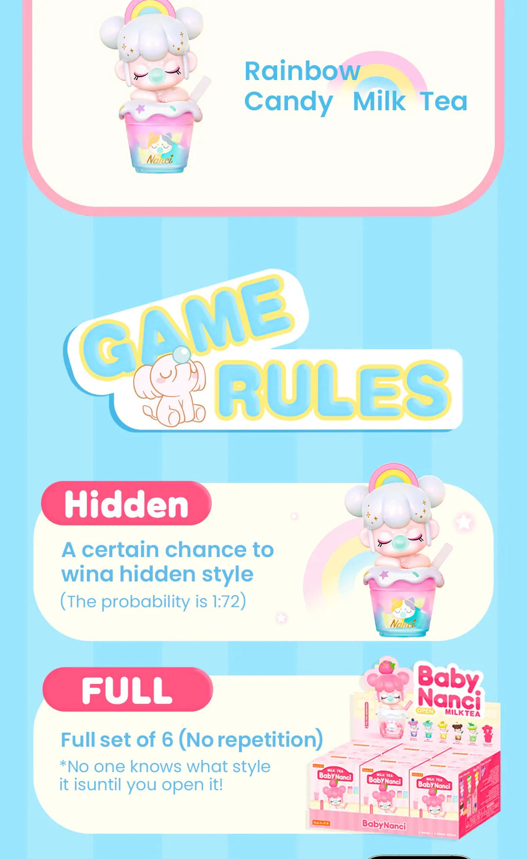 Rolife Babynanci Milk Tea Blind Box