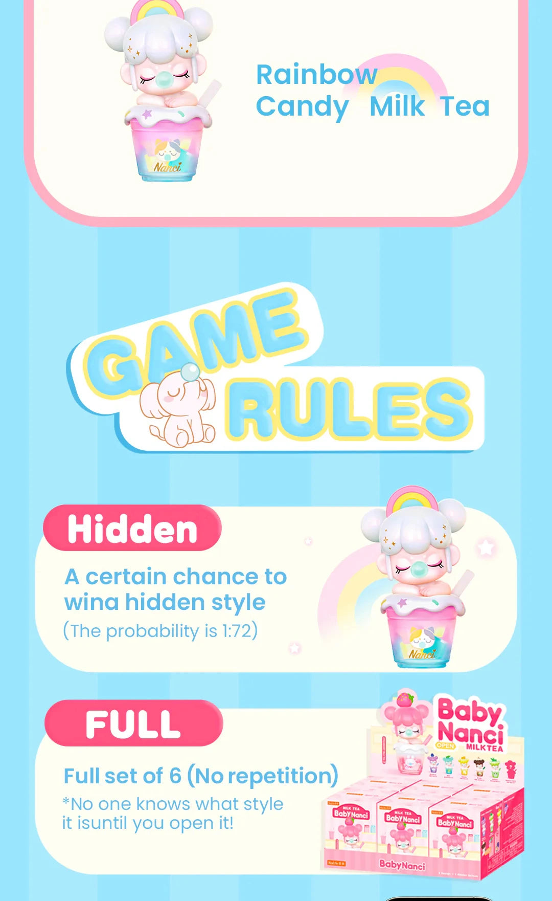 Rolife Babynanci Milk Tea Blind Box