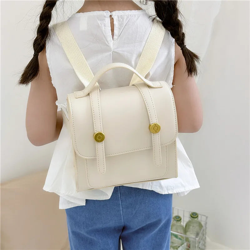 Mini Solid Color Backpack