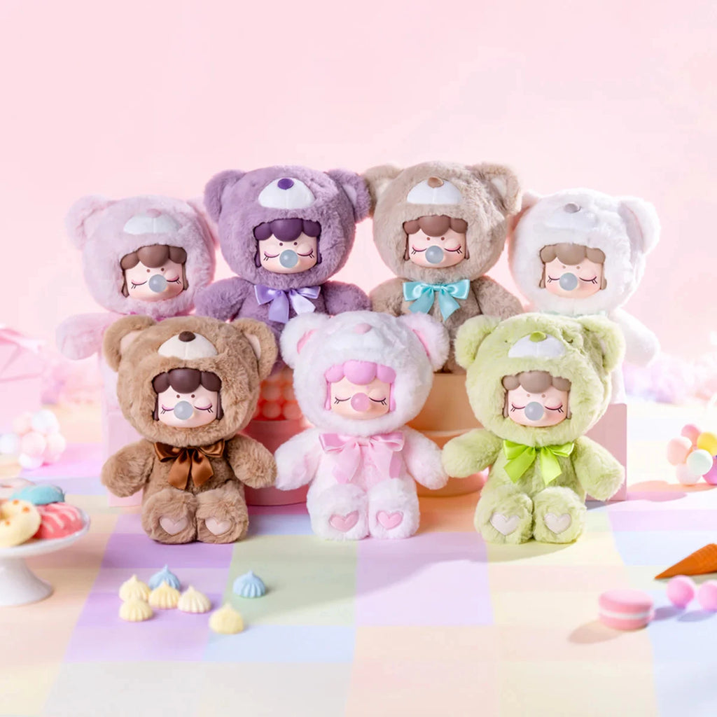 Rolife Nanci Colorful Chocolate Bears Plush Doll Blind Box