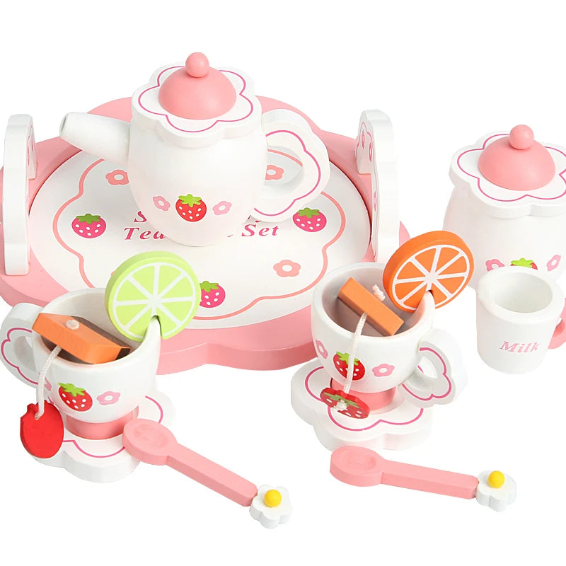 Strawberry Theme Tea Set