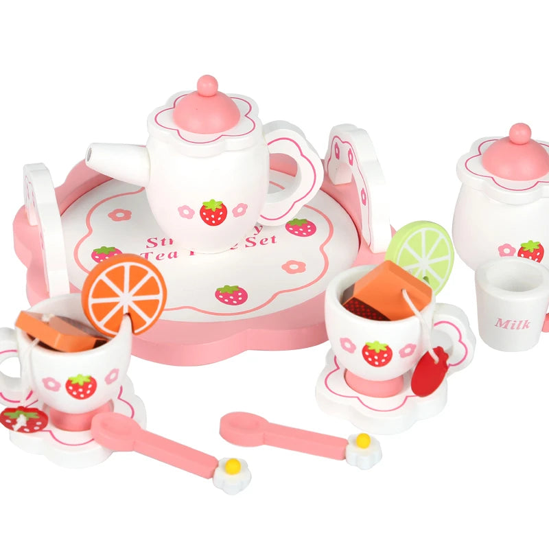 Strawberry Theme Tea Set