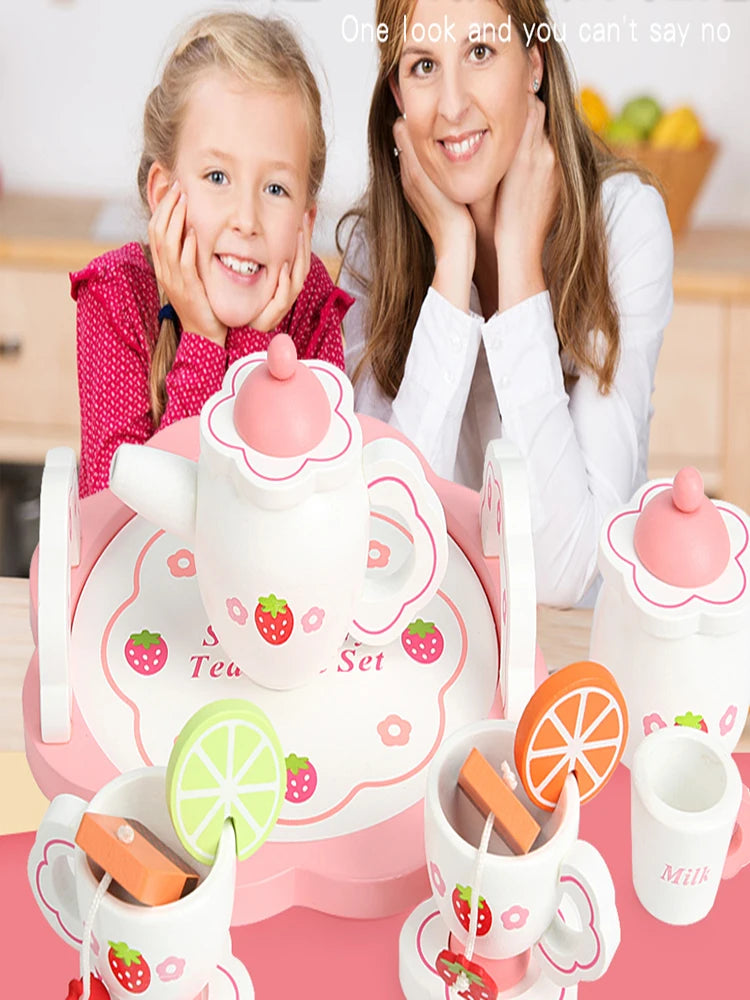 Strawberry Theme Tea Set