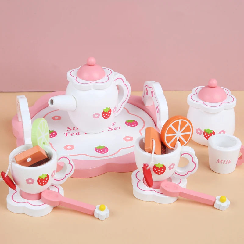 Strawberry Theme Tea Set