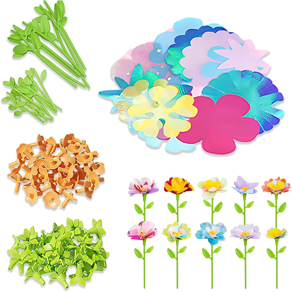 Fabric Flower Bouquets DIY Craft Kit